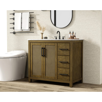 Meuble-lavabo simple 42 po