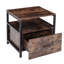 Biao 55cm W Metal Bedside Table-2058173527
