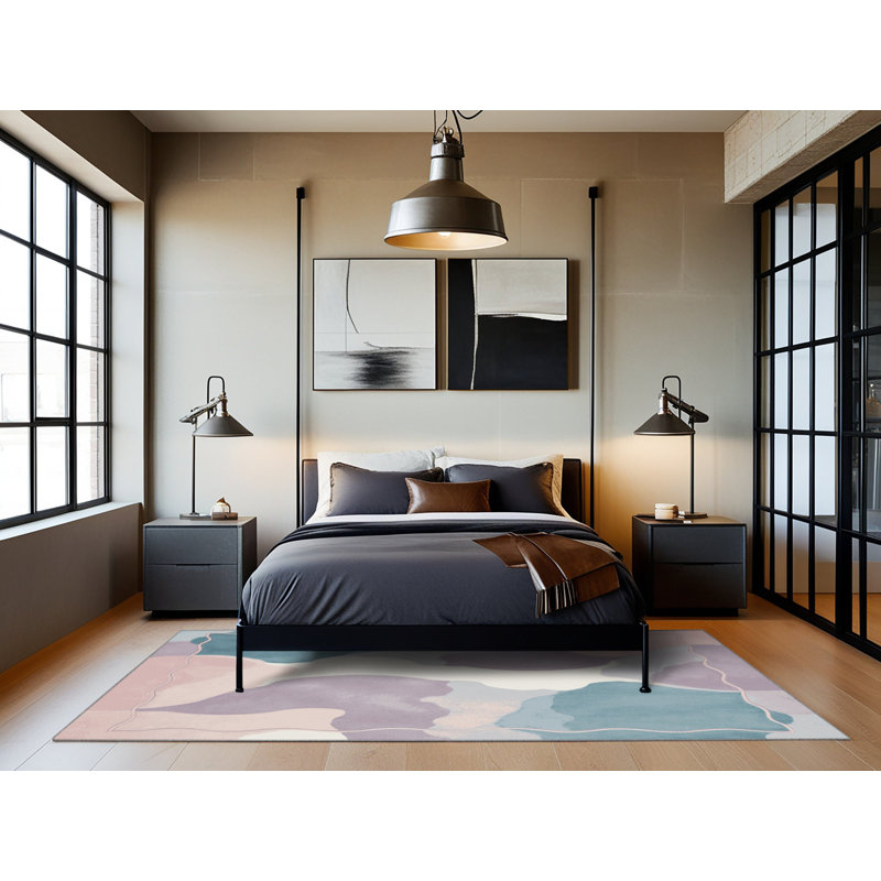 Horizon Glow Rug, Round 7'