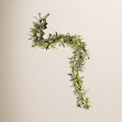 64" Olive No Holiday Garland