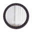 Huldar Glass Flat Wall Mirror