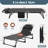 Lachara Adjustable 5-position Adults Reclining Folding Chair w/ Pillow&Cushions, Perfect For Camping-1571318905