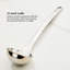 Hestan Provisions 5Pc Essential Tool Set: Stainless Steel Solid Spoon, Ladle, Pasta Fork, Turner/Spatula, Fish Spatula