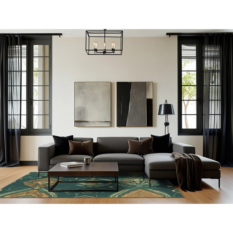 Winds Of Destiny Rug, Rectangle 3' x 5'