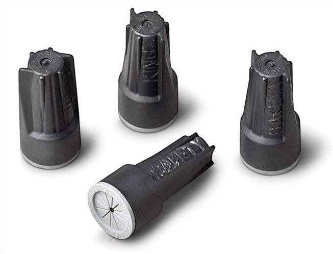 Landscape Silicone Filled Wire Connector Package of 20, Black