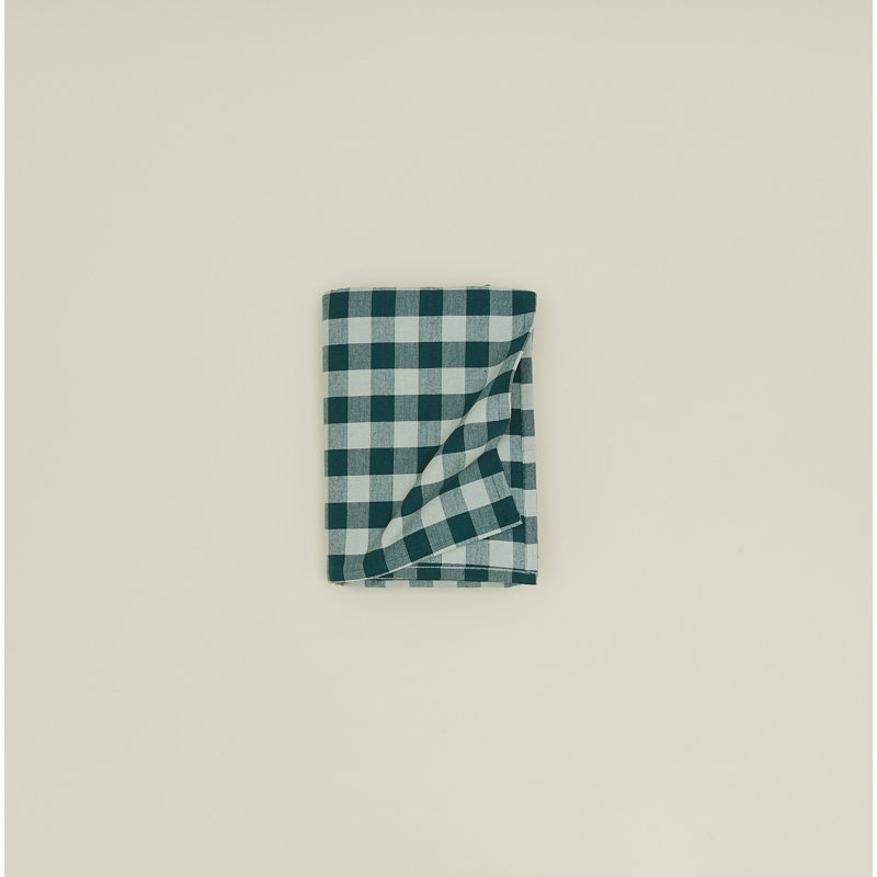 Nappe Essential Gingham, Ciel / paon