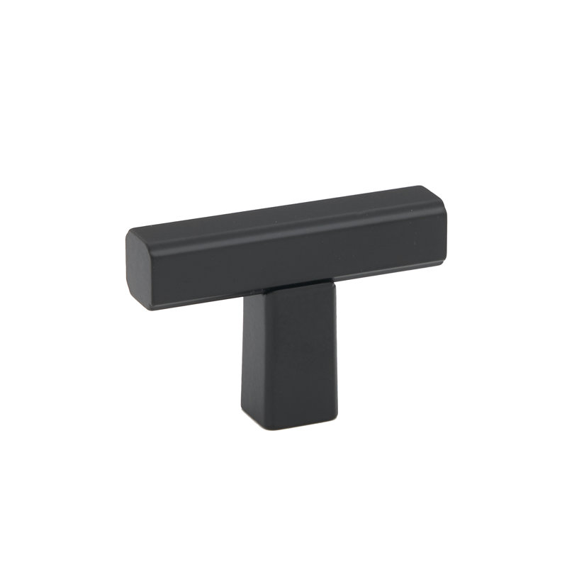 Quadrato Bar Knob, Matte Black
