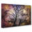 Weeping Willow Tree In Abstract - Wrapped Canvas Painting-55302679