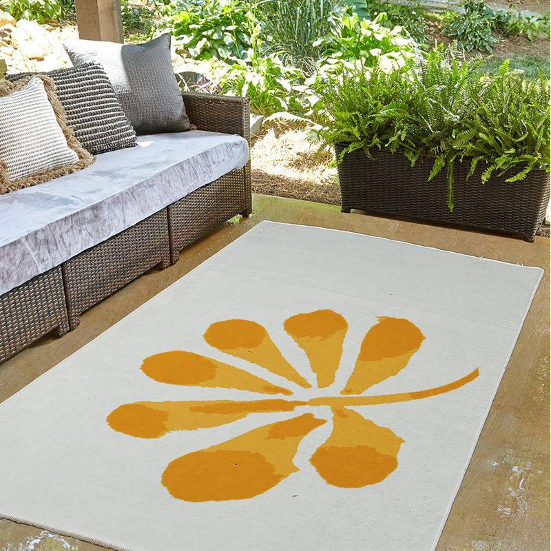 Chenille Indoor Rug, Rectangle 5' x 7'