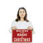 Enseigne en plastique Believe In The Magic Of Christmas 11 po x 17 po-119523405
