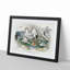 Crane, Stork, Egret & Heron by Oliver Goldsmith - Framed Print-55490286-55490289