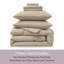 Ensemble d'édredon en microfibre 7 pièces avec draps-124666892-124666888