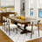 Upholstered Solid Wood Dining Chair Side Chair-1944860408-1944509487