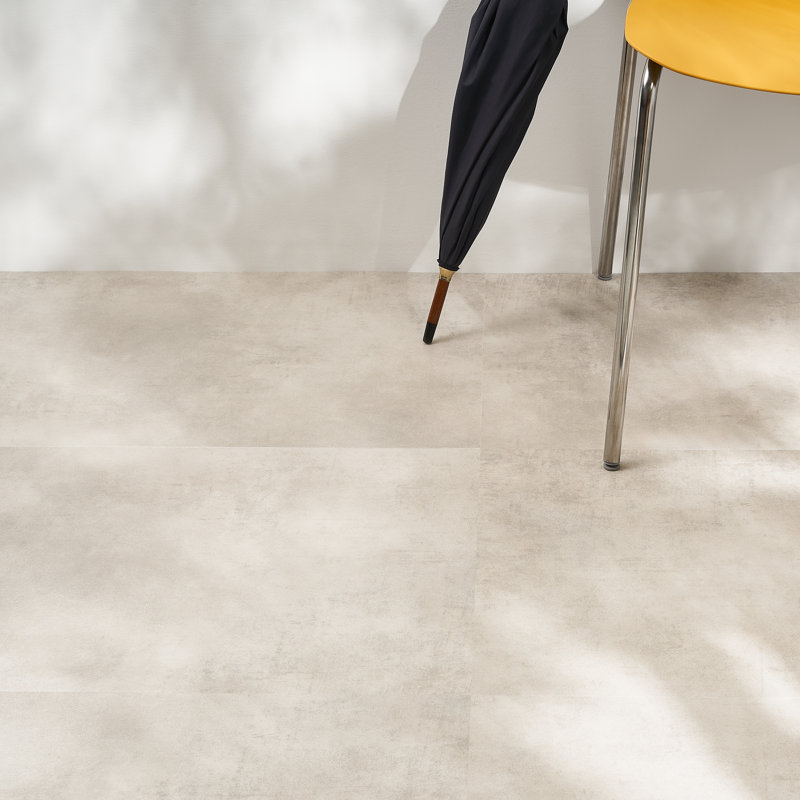 Polaris 18" x 36" x 2.5mm Luxury Vinyl Tile Flooring (36 sq. ft.), Pearl