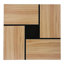 Table basse de conception unique avec 4 compartiments de rangement cachés, table de cocktail carrée avec plateau coulissant extensible, table centrale ultrabrillante pour le salon-50867614