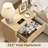 Adkins 24" W 1 - Drawer Nightstand With Built-In Outlets (Set of 2)-1041466490-1041466491