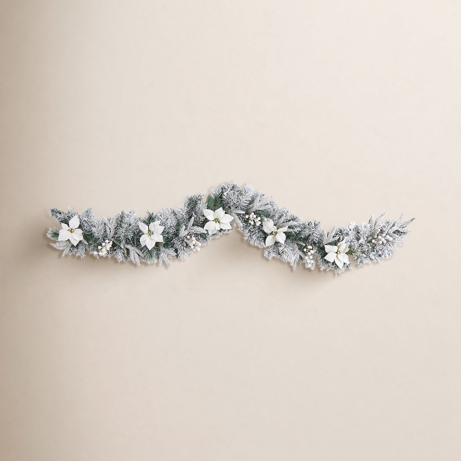72'' in. Lighted Faux Garland
