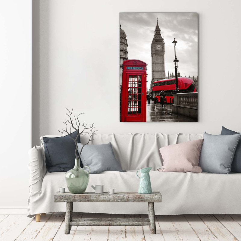 Big Ben London - Wrapped Canvas Print