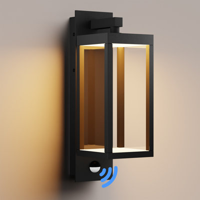 Luminaire d'extérieur à détecteur de mouvement, luminaire d'extérieur