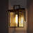 Black Wall Light