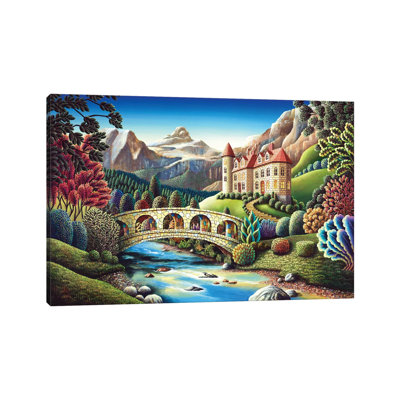 «Castle Creek» par Andy Russell - peinture sur toile tendue