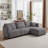 Two Set Of Combination Sofa For Living Room, With USB & C Charging Ports-1240104392
