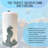 Metal Coastal Paper Towel Holder Seahorse Design