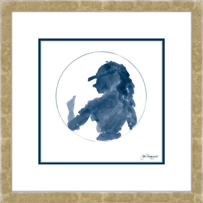 Venetian Portrait Round 1 Print by Joe Ruggiero