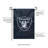 Applique Flag, Gar., Las Vegas Raiders