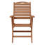 Ensemble de 2 chaises de patio pliantes à dossier haut-1721106231