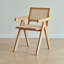 Ensemble de table en bois massif élégant et durable-106897246