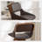 Shontina Faux Leather Swivel Bar Stool-481374837-502297923
