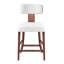 Tabourets de bar de style Mid-Century, chaises rembourrées pour îlot-953551265