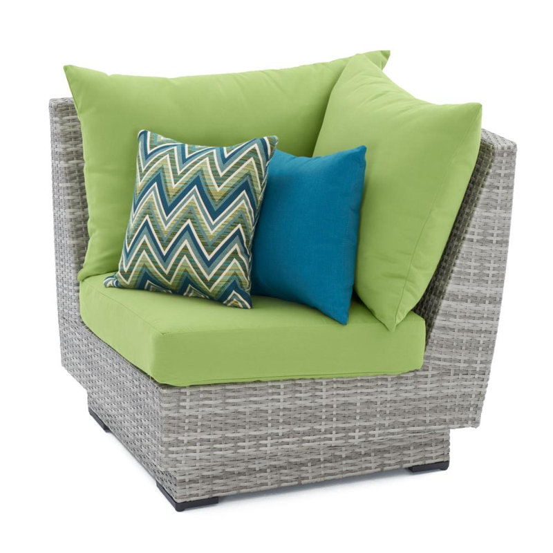Cannes 9 Piece Seating Group with Cushions, Canvas Ginkgo Sunbrella® Canvas