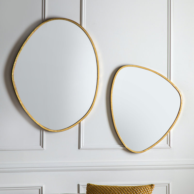 Ellisburg Metal Flat Wall Mirror