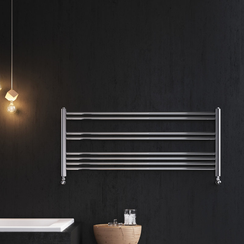Straight Towel Rail Heated Towel Rails, 500mm H x 1180mm W x 30mm D