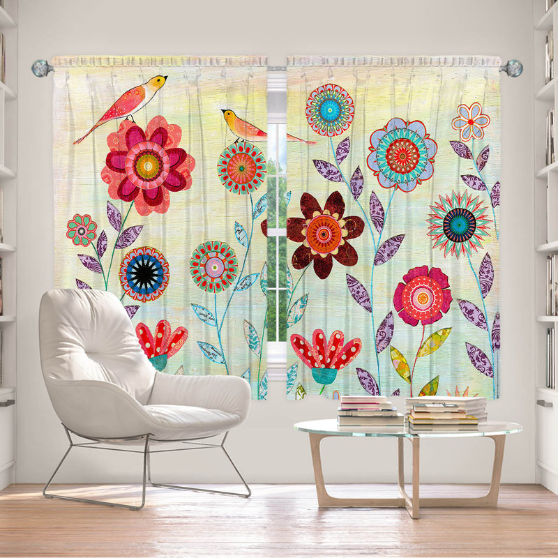 Koyande Room Darkening Curtain Pair, 56" W x 78" L