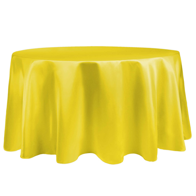 Nappe ronde Red Barrel Studio®, 10, 90 po x 90 po, Citron