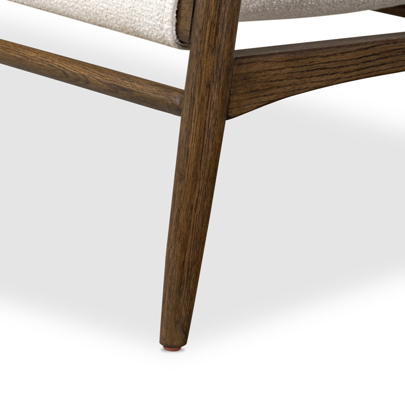 Kimmery Chair-Omari Natural, Omari Natural Polyester Blend, Terra Brown Oak