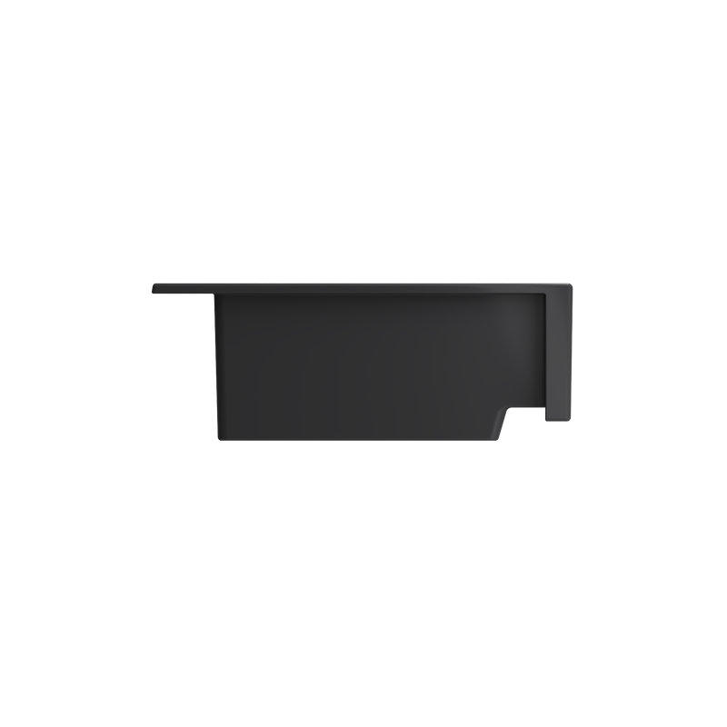 Nuova 34'' L Retro-fit Apron-Front Kitchen Sink, Dark Gray