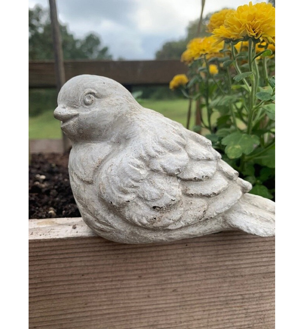 Rawls Bird Concrete Garden Statue Rosalind Wheeler