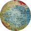Tapis bleu / rouge Kalmin-22363063