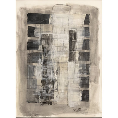 One-of-a-Kind Original "Untitled 99" by J. Kent Martin - Unframed Painting on Paper