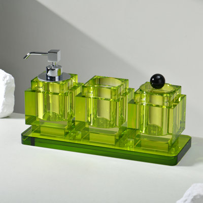 Ensemble de 4 pièces FIBO vert clair