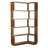 90cm (35.43") extended size Freestanding Corner Bookshelf For Living Room, Bedroom, home office, Wooden Bookcase with anti-drop panel and anti tipping device, Open storage Display cabinet 5 colors-610802410
