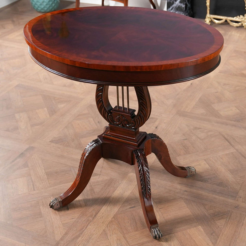 Lampe de table brun 30 po