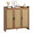 24 Pairs of Shoe Cabient Adjustable Shelf Shoe Storage Bedroom Rattan