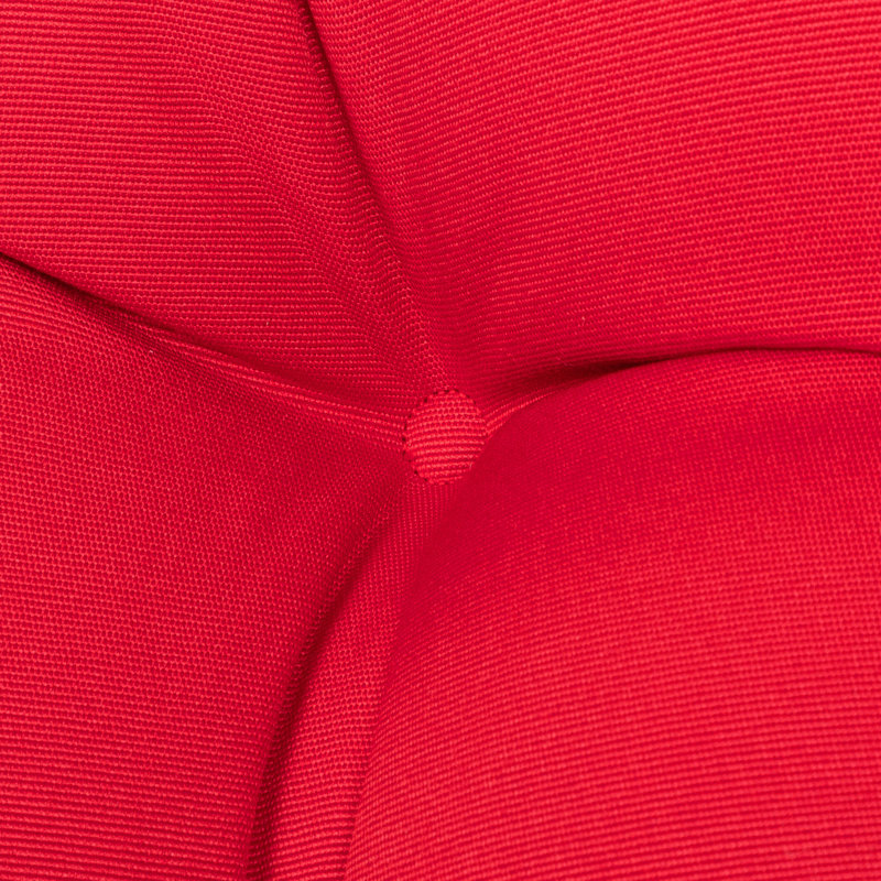 Red Polyester Outdoor Chair Cushions Set of 4