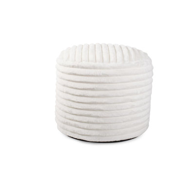 Campblin Pouf Tall Shar Pei White