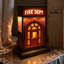 Fire Dept Vintage Lamp